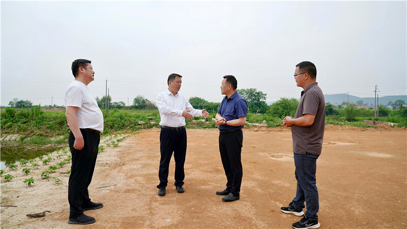 吴光文调研水利建设和防汛备汛工作