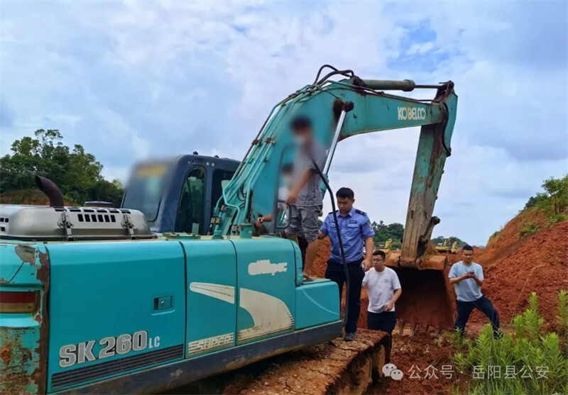 【优化营商环境】岳阳县公安破获系列盗窃工程设备柴油案