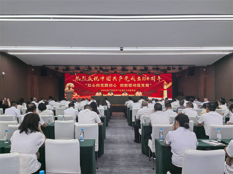 岳阳高新技术产业园区召开“七一”庆祝大会