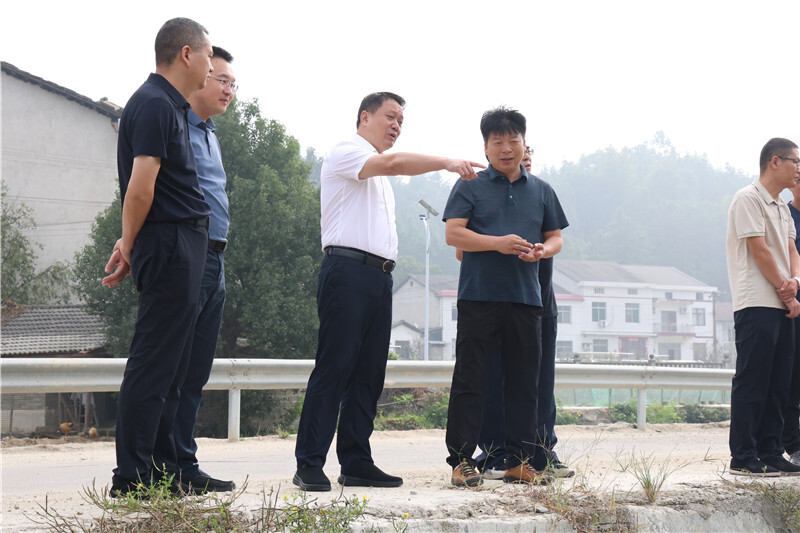 吴光文前往公田镇调研督导秸秆综合利用与精准焚烧管控、乡村振兴等工作