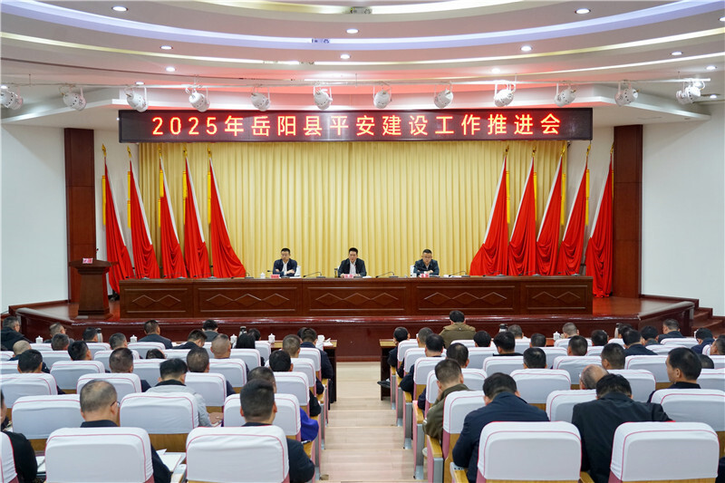全县2025年平安建设工作推进会召开