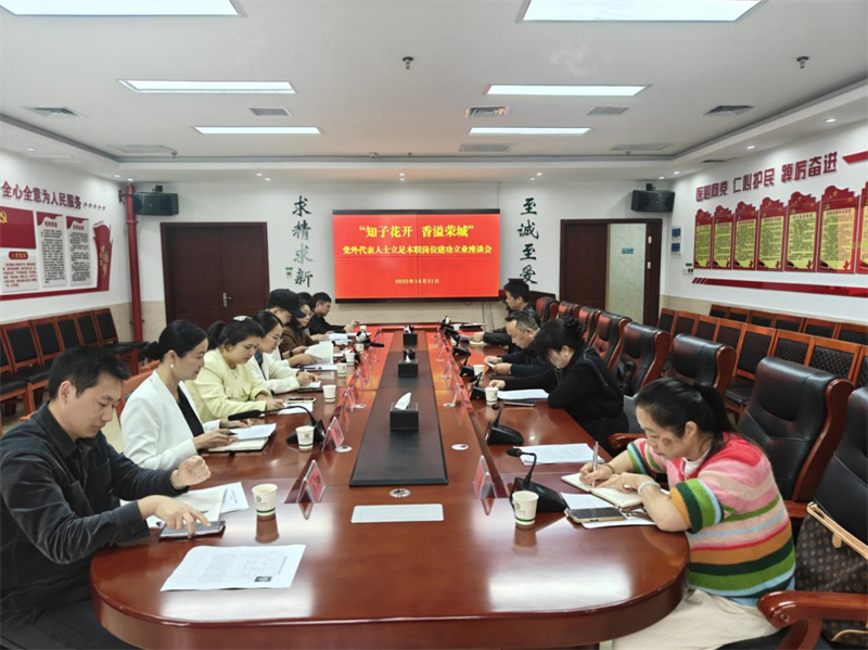 岳阳县举办党外代表人士立足本职岗位建功立业座谈交流活动