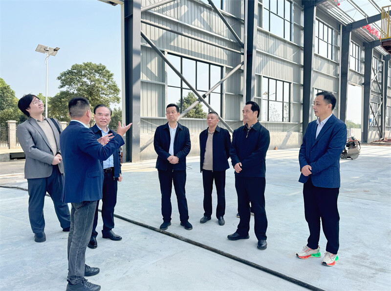 省政府参事处来岳阳县调研港区经济发展工作