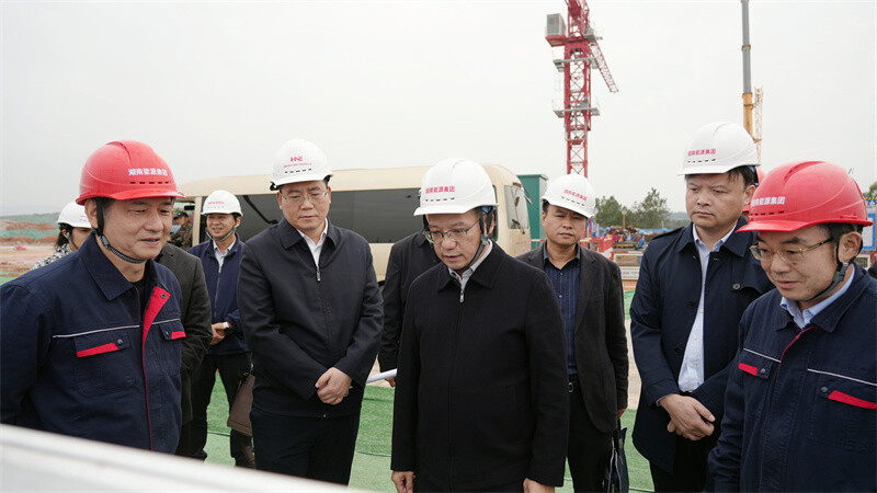 省发改委来岳阳县开展四季度投资和重大项目建设攻坚战专题调研