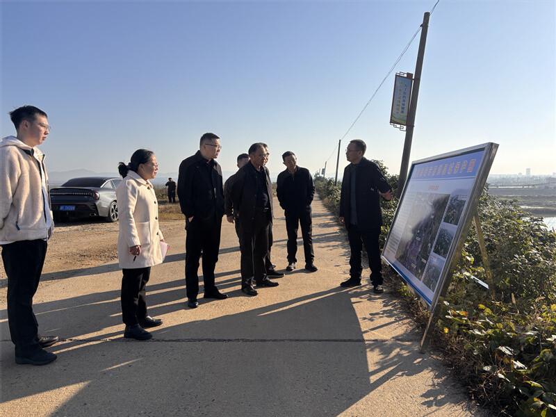 县农业农村系统人大代表小组视察水利民生实事工作