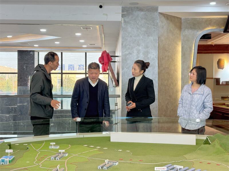 卢立志来岳阳县考察指导“岳阳鸽”种质资源发展等工作