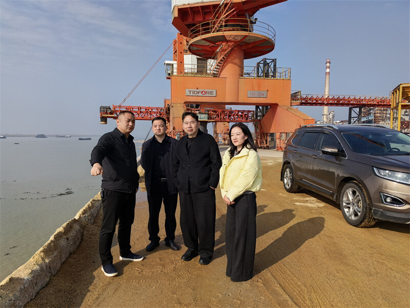 侨心系故土 调研促发展——岳阳县侨联陪同侨胞考察港区与硅基材料产业园