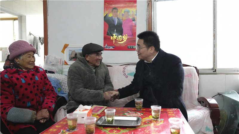 肖湘晖开展春节前走访慰问活动