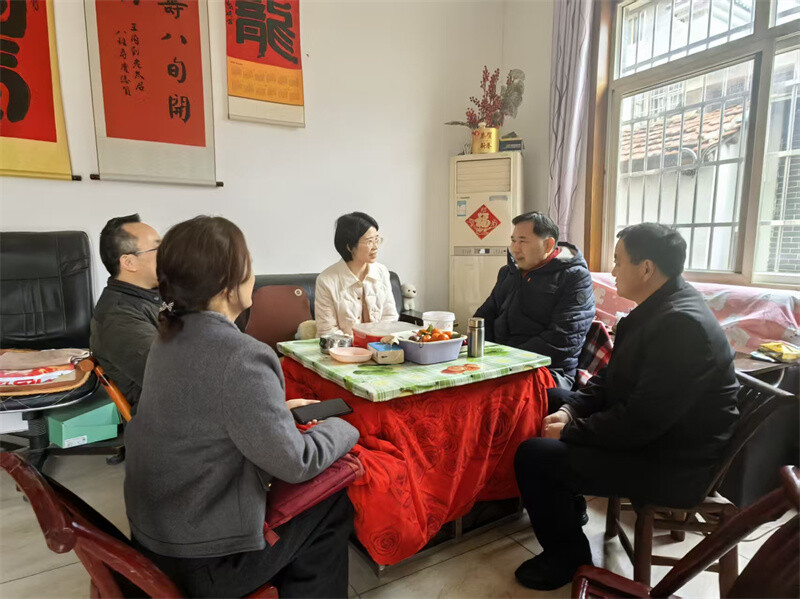 基层走访暖侨心   新春送福年味浓——岳阳县委统战部、县侨办、县侨联联合开展春节走访慰问活动