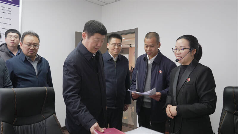 谷振春一行来岳阳县调研民革“四位一体”回头看、作风建设工作