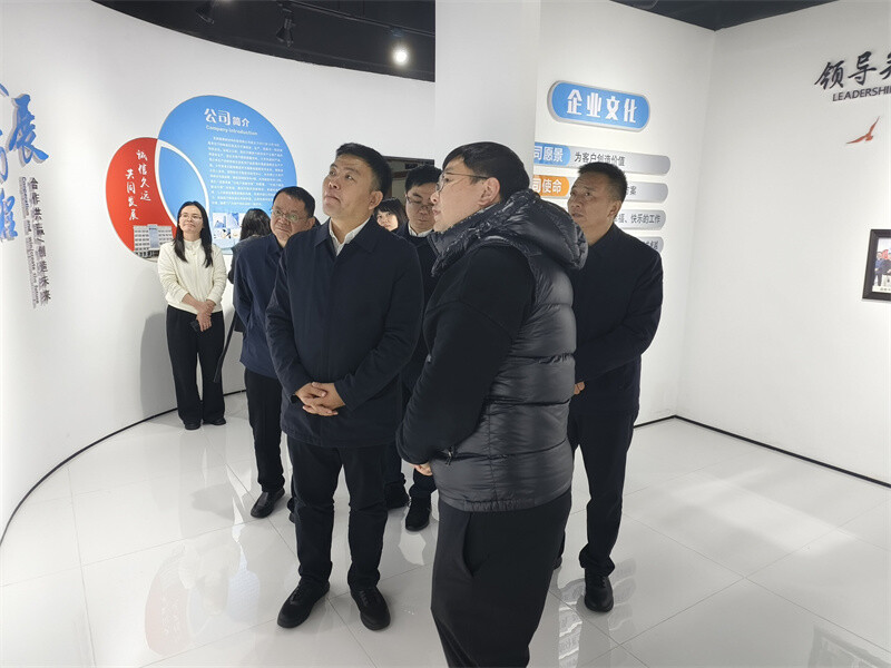 省委外事办代表团来岳阳县调研企业生产经营情况