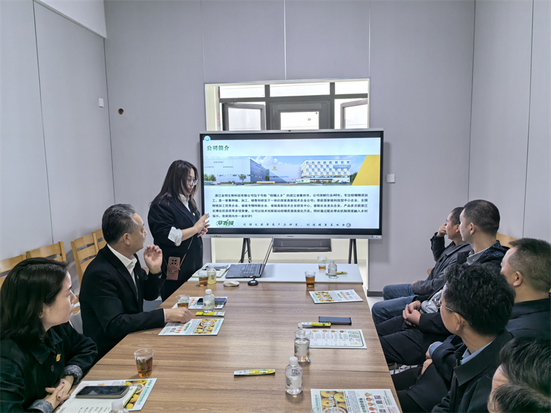 岳阳县林业局到浙江衢州等地考察香柚产业加工