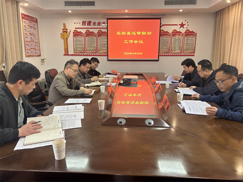深化巡审联动 凝聚监督合力 岳阳县专题会商推动巡察审计工作深度融合