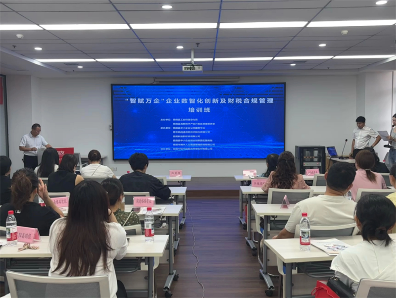 智赋万企 数智领航！岳阳县中小企业数智化创新财税合规培训圆满举办