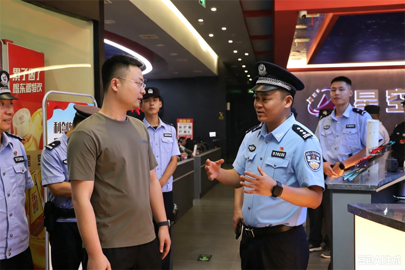 夏夜亮剑护平安 我县开展夏季治安集中清查行动